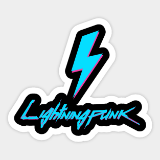 Lightning Punk Sticker